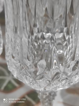 Bicchieri cristallo -18  pz da 100 ml