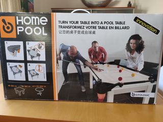 Home Pool: Mesa de billar plegable