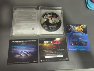 PES 2016 y 2018 PS3 - Konami
