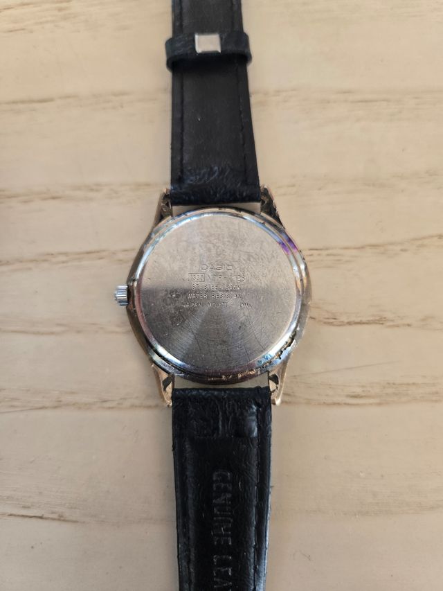 2 relojes Casio vintage negros