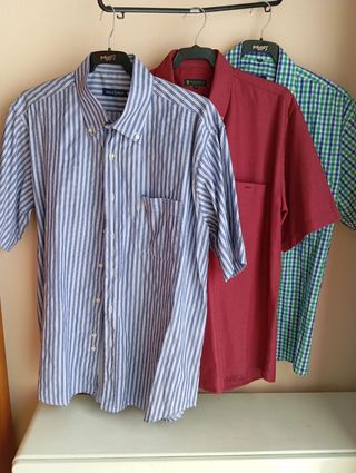 3 Camisas Hombre - Gold Man, Palacis y Don