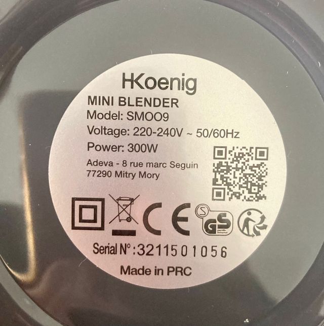 Batidora H.Koenig