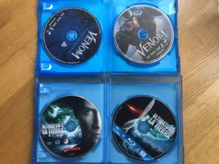 Pack Blu-ray: Hellboy II, Venom, Batman, Ultimátum