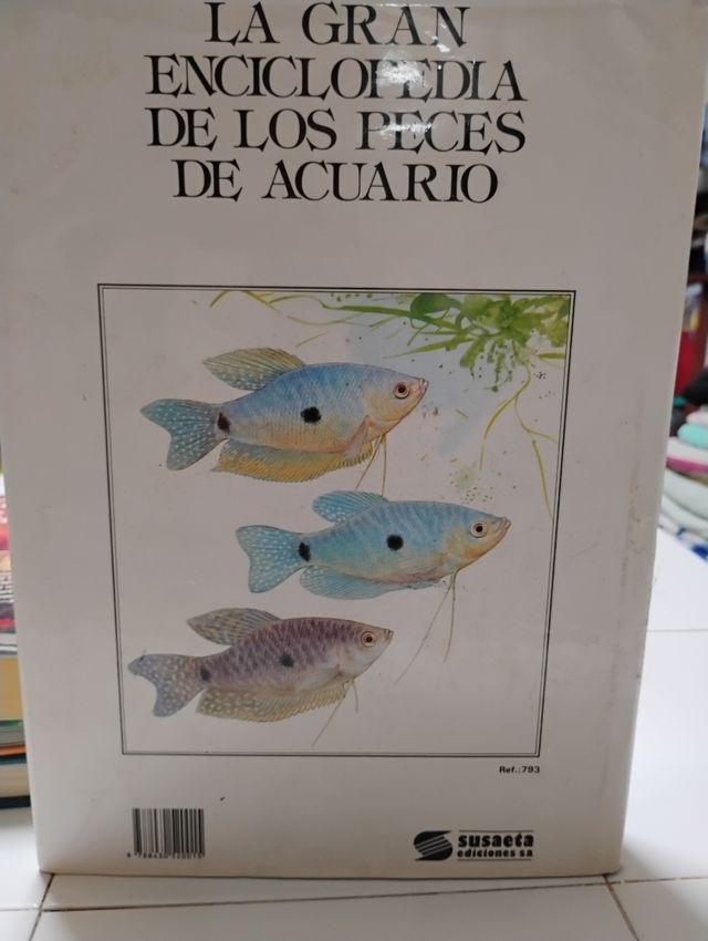 LA GRAN ENCICLOPEDIA DE LOS PECES DE ACUARIO.