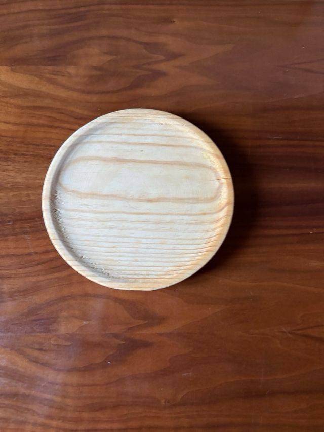 5 Tablas Madera Redondas 17'5cm