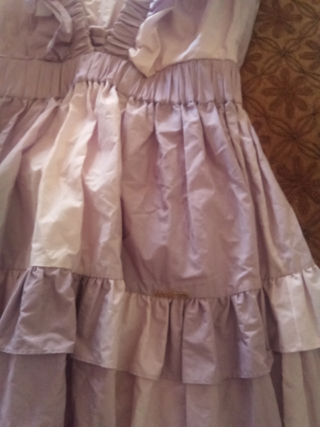 Vestido morado mangata XS