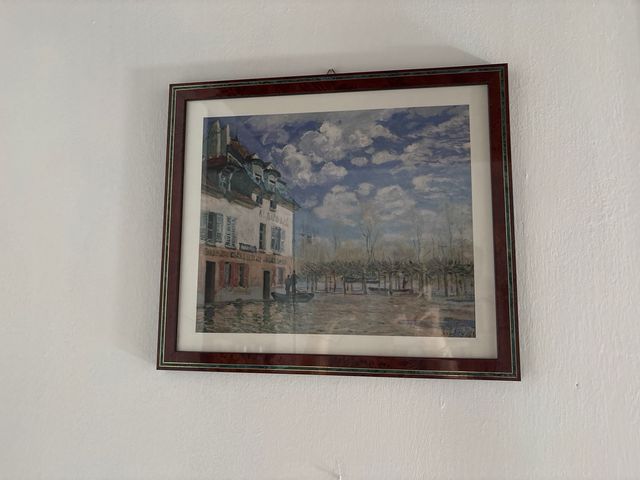 Stampa Monet, Cornice Legno