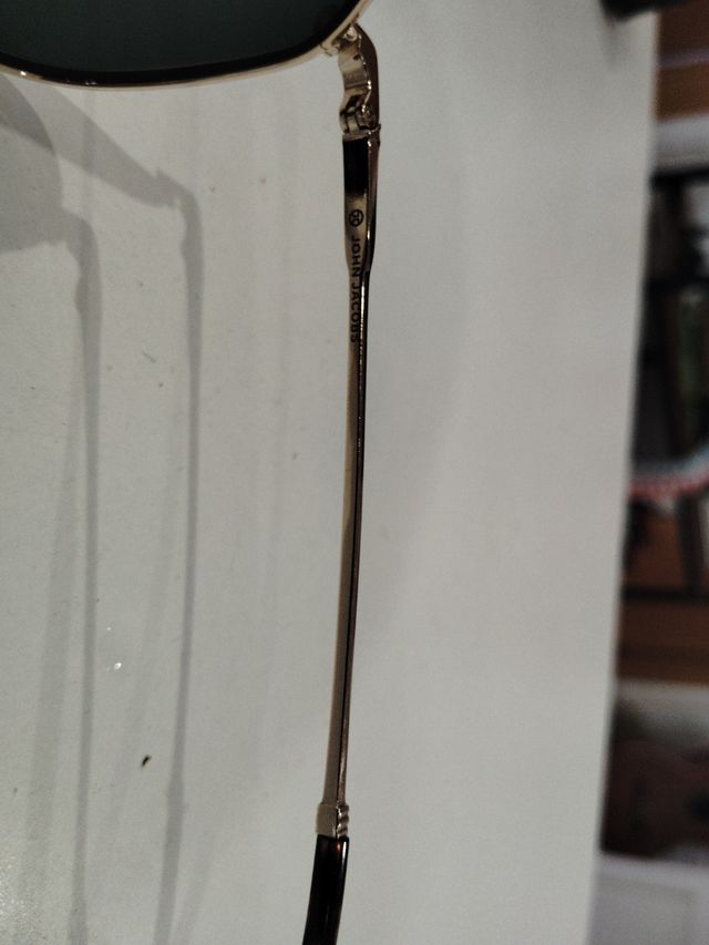 Gafas John Jacobs doradas