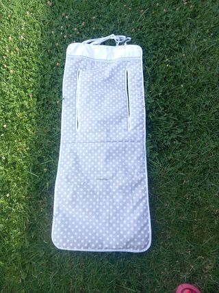 Funda silla paseo bebé - puntos grises