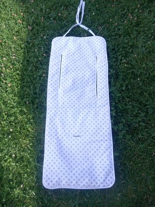 Funda silla paseo bebé - puntos grises