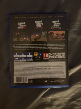 GTA Trilogy Definitive Edition PS4