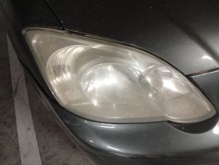 Pulido faros coche - Limpieza