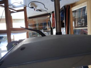 Sillón escritorio giratorio azul