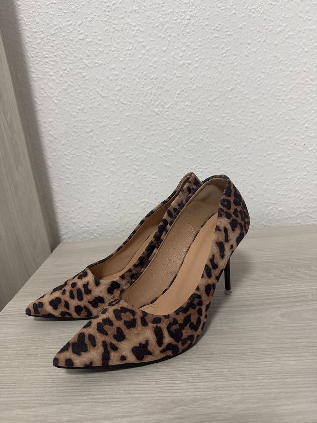Tacones leopardo - zapatos de tacón