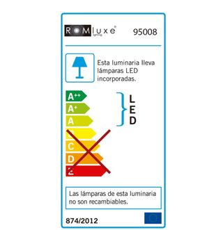 Ventilador techo LED blanco