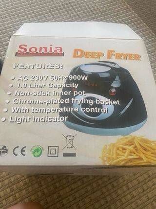 Freidora Sonia - de aceite 1 litro Mini Deep fryer