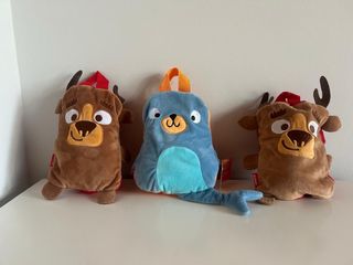 Pack 3 mantas infantiles de viaje