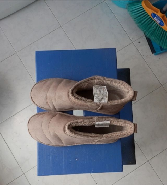 Botas Invierno Beige