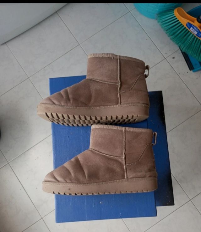 Botas Invierno Beige