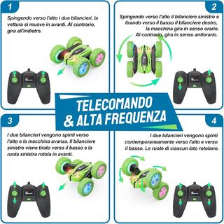 Auto RC 4WD 360° - Giocattolo