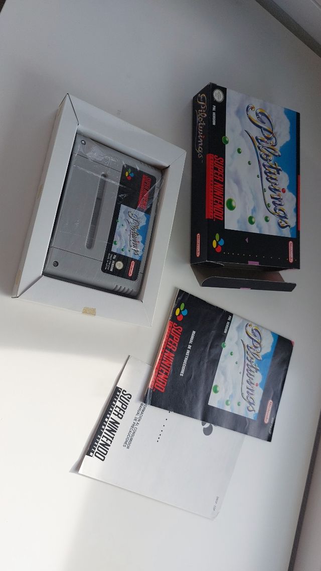 Pilotwings PAL ESP snes