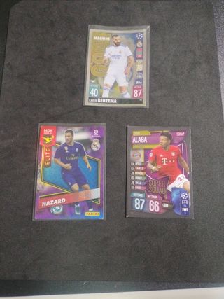 Cromos Benzema & Alaba Real Madrid