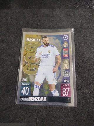 Cromos Benzema & Alaba Real Madrid