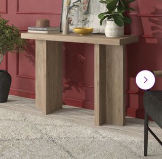Mesa consola madera gris