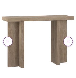 Mesa consola madera gris