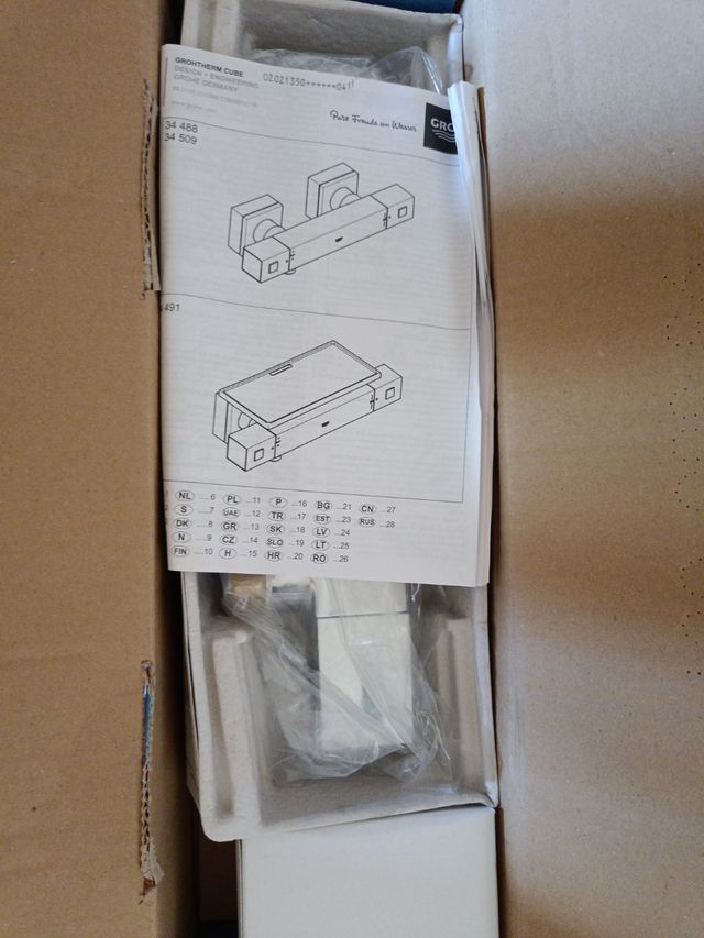 Miscelatore termostatico Grohe Cube 34488000