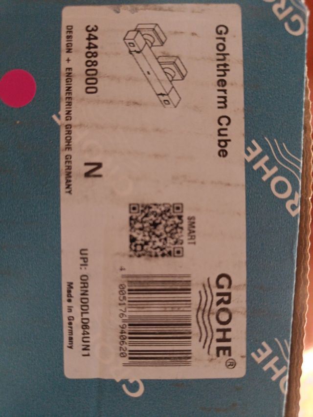 Miscelatore termostatico Grohe Cube 34488000