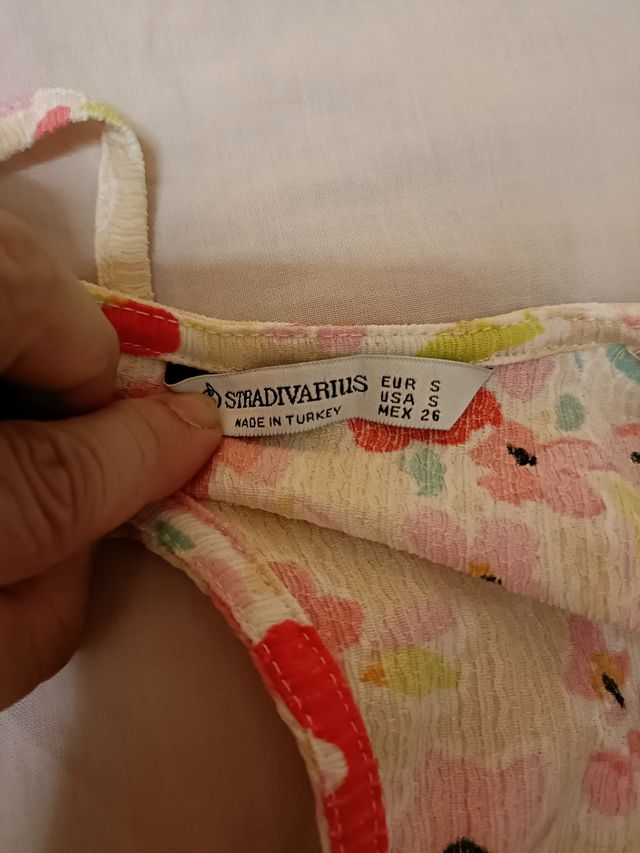 Vestido Stradivarius S - Multicolor