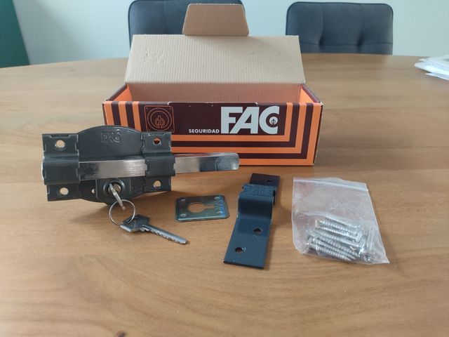 Cerrojo FAC 50mm - 2 llaves