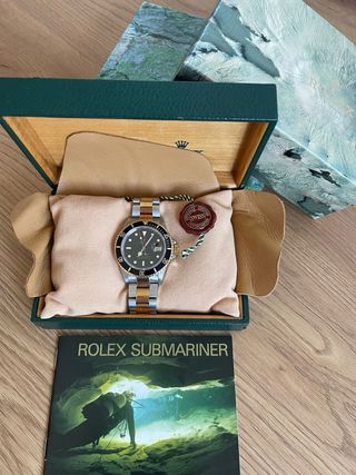 Rolex Submariner 16613: Acero y oro