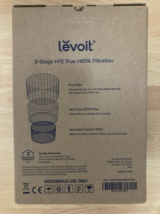 Purificador Aire Levoit Core Mini HEPA