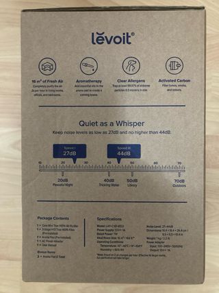 Purificador Aire Levoit Core Mini HEPA