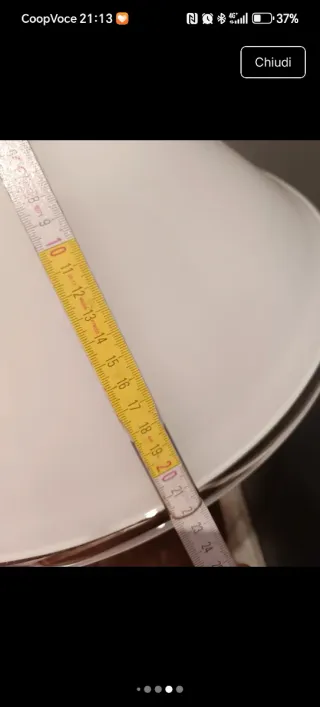 Lampada Tavolo Vintage vetro di murano