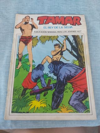 Tebeo Tamar El Rey de la Selva Nº27