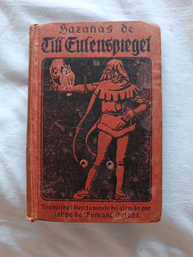 Libro de 1916 Hazañas de Till Eulenspiegel