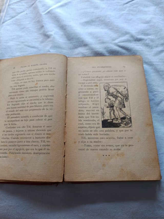 Libro de 1916 Hazañas de Till Eulenspiegel