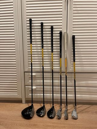 Juego palos golf Top Flight junior
