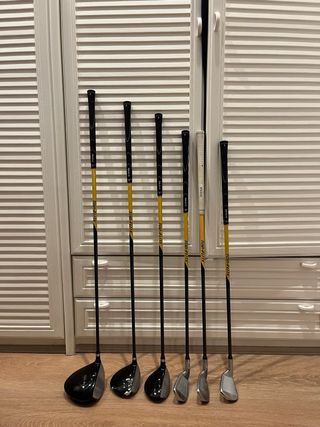 Juego palos golf Top Flight junior