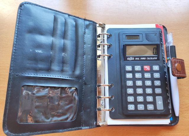 Agenda con calculadora SAMER