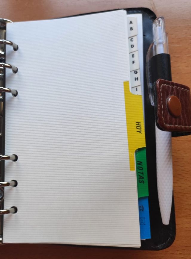 Agenda con calculadora SAMER