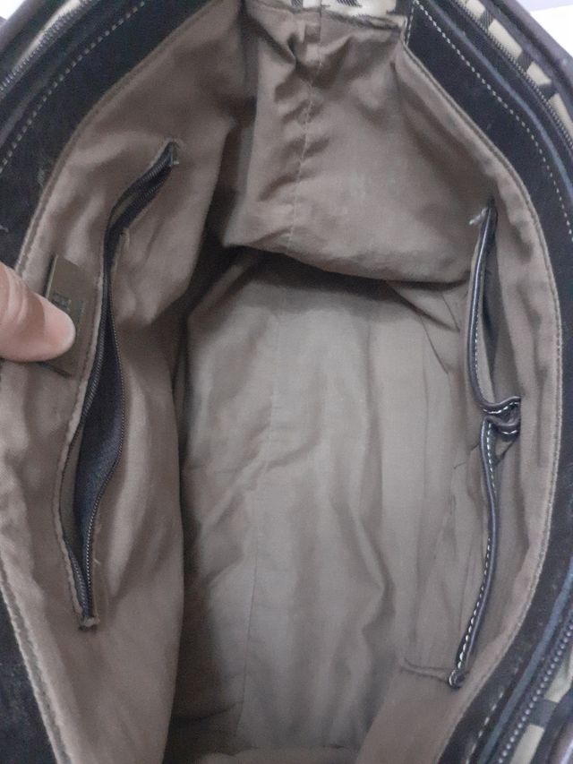 Bolso Carolina Herrera Beige y Marrón