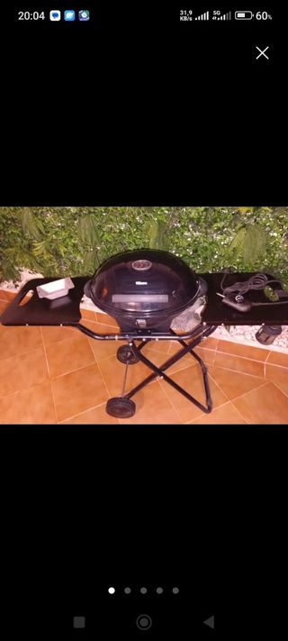 Barbacoa eléctrica portátil