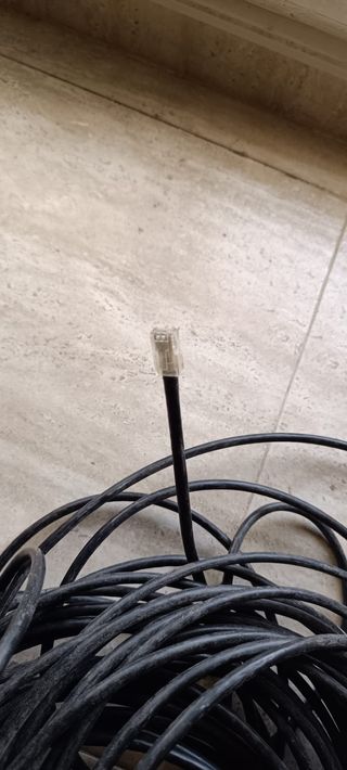 Cable red Ethernet RJ45 25 metros