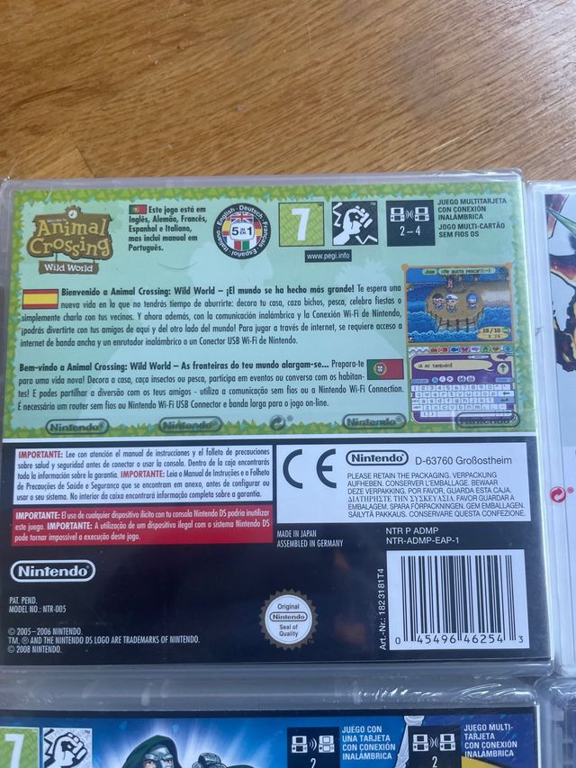 pack 8 Juegos Nintendo DS precintados