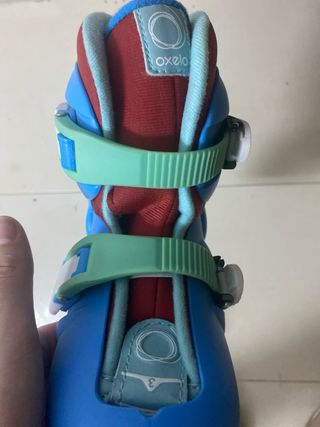 Patines Oxelo 28-30, azul y rojo