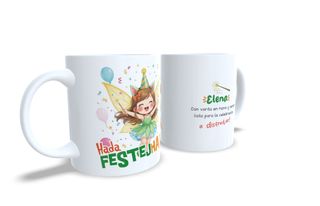 Taza personalizada Hada Festejhada